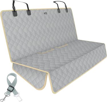 Водонепроникні чохли на сидіння для собак Lassie на заднє сидіння авто, захист від бруду та дитячі забруднення. Підходять для легкових, вантажних автомобілів та SUV.