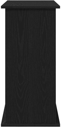 Тумба для акваріума vidaXL 81x36x73 см, ДСП, чорна дуб