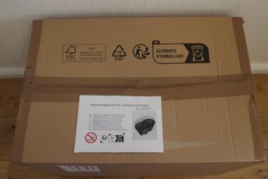 Кошик для велосипеда для перевезення багажу з ротангу з металевою сіткою та подушкою, чорного кольору