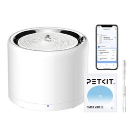PETKIT Бездротова водяна помпа для автоматичного фонтанчика для котів та собак, з нержавіючої сталі, антибактеріальна