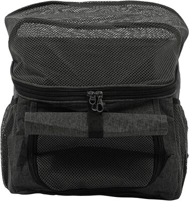 Корзина для собак на велосипед 2-в-1, сіра: зручна та безпечна переноска для тварин