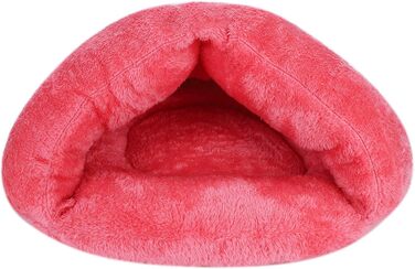 Кімната-ліжко для собак та котів ITODA: м'яке, тепле місце для відпочинку вдома (рожевий)