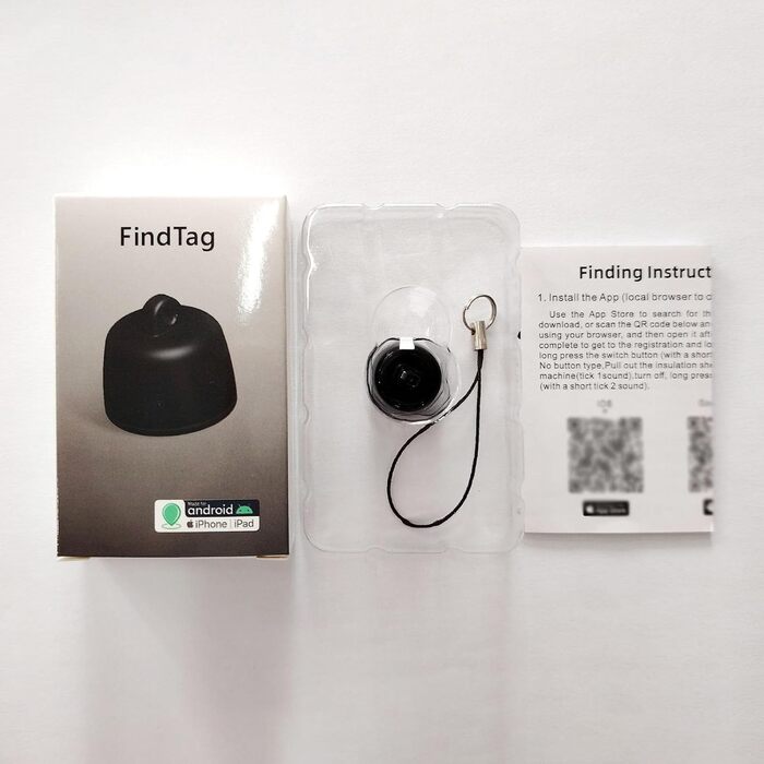 GPS трекер для тварин Mini Haustierortungsgerät: сумісний з iOS та Android, глобальна локація без підписки, для собак та котів, водонепроникний, легкий (3 шт.)