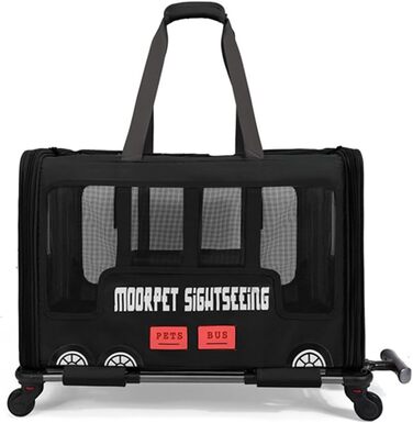 Дитяча та переносна сумка-переноска для тварин Galatée - чорна