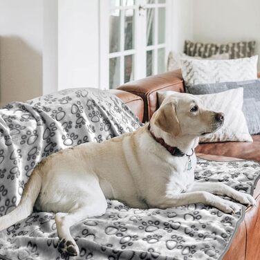 М'яка ковдра для собак та котів, 200x150 см (Сірий, 130x150 см), для дому та подорожей, захист дивану