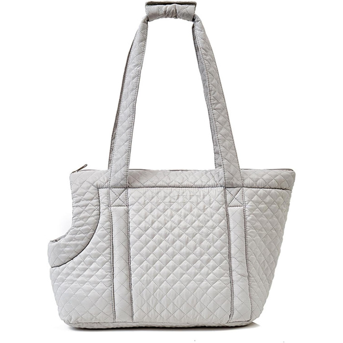 Сумка-переноска для собак маленьких порід: бавовняна сумка-переноска, легка зимова переноска для котів та собак, сірого кольору