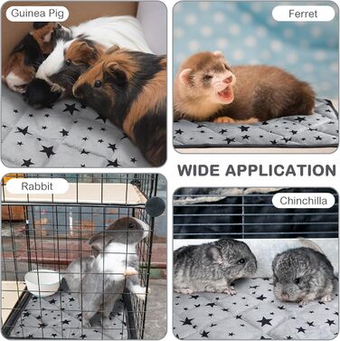 Самогріюча ковдра для котів та собак Namalu зі зірковим малюнком. Тепла, м'яка, неслизька ковдра для домашніх тварин. Можна прати. Підходить для використання в приміщенні та на вулиці.