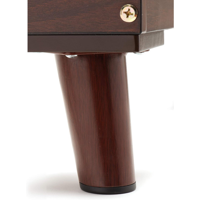 Ліжко для собак Furhaven великого розміру в стилі середини століття, підняте, горіх, розмір L 94 x B 72 x H 25 см