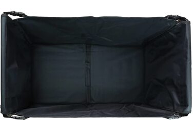 Фросал Візок для собак Бруно, чорний, складний | Транспортний візок для тварин