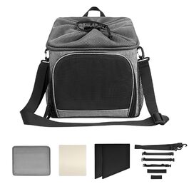 Фаркоп для собак Tewzafiya | Дихаючий велокошик для собак | Легка знімна сумка для транспортування під час прогулянок та на природі