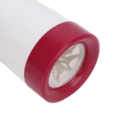 Набір для миття лап собак, портативна мийка для чистих лап, знімні силіконові щітки, для дому (WHITE)