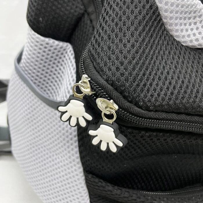 Рюкзак для тварин Pet Hunderucksack Katzerucksack, чорний, S, 30 x 16 x 34 см. Ідеально для собак та котів, зручний для подорожей, прогулянок та активного відпочинку.