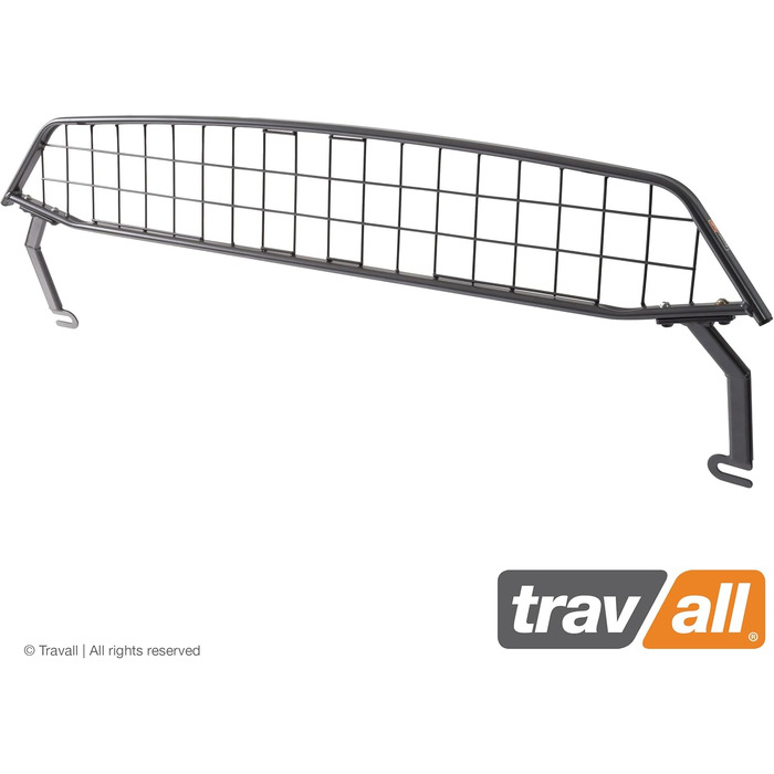 Сітка-перегородка для собак Travall для SEAT Leon (2020-): автомобільна сітка для собак, захист багажника, міцне сталеве плетіння
