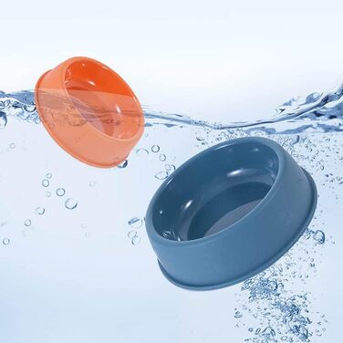 Набір мисок для котів (4 шт.) з пластику, для котів та дрібних тварин