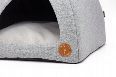 Затишний будинок для собак та котів, м'яке ліжечко-укриття, 40 см