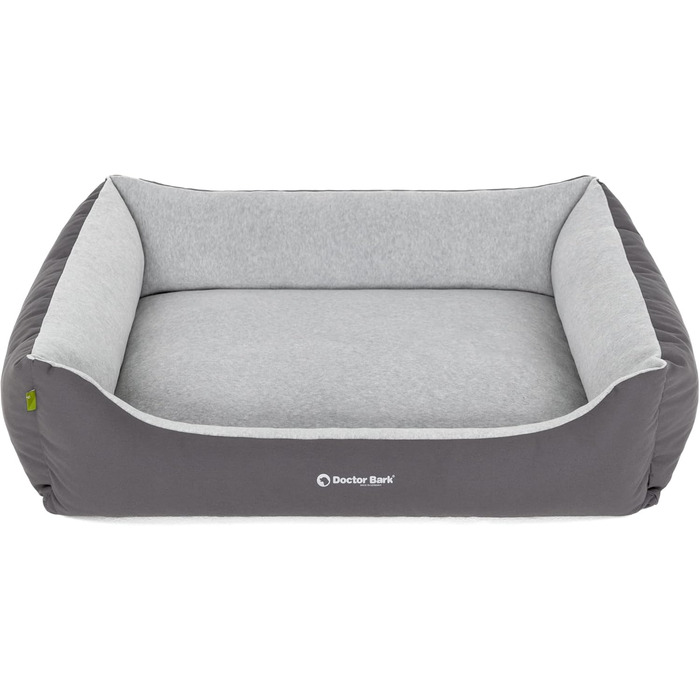 Ліжко для собак середніх порід Doctor Bark - м'яке та зручне, зелений колір (97x75 см)