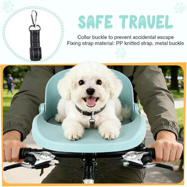 Корзина для собак на велосипед до 15 кг, міцна та ергономічна (Цянова)