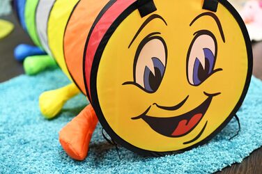 Ігровий тунель-гусениця Knorrtoys, яскравий дитячий тунель для ігор
