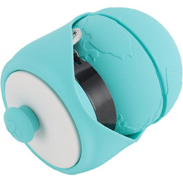 Складана пляшка для води для собак, силіконовий напійник для тварин, диспенсер для води для цуценят, дорожній напійник для собак, для прогулянок та походів (Blue)