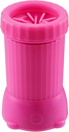 Автоматичний очисник лап для собак Vhjlfig, USB, для середніх собак, для прогулянок, подорожей, цуценят, зелений/рожевий