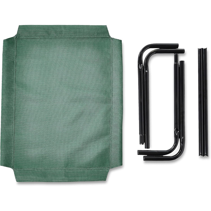 Ліжко для собак Aazon Basics з охолодженням, зелене, розмір L (110 x 65 x 19 см)