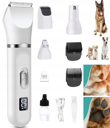 Професійний набір машинок для стрижки собак та котів