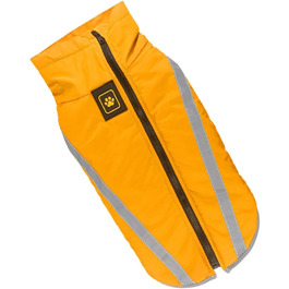 Жовтий дощовик для цуценят Hohopeti з міцного матеріалу, з підкладкою, для прогулянок у дощ