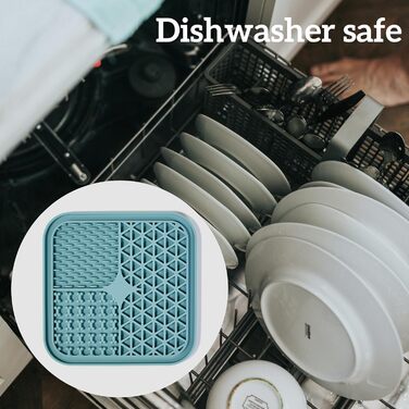 Лежанка-лікувальна килимок OHMO Schleckmatte для собак великих порід, цуценят та котів - 2 шт. Милий дизайн кактуса, для зняття тривоги та повільного годування, харчовий силікон (Кораловий&Вишневий)