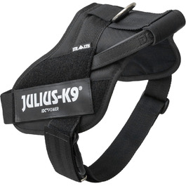 Шлея Julius-K9 IDC Stealth, розмір XL/2, чорна, для собак