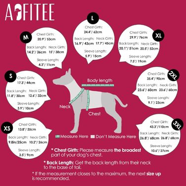 Зимовий комбінезон для собак AOFITEE - теплий водонепроникний костюм для великих собак з отвором для шлейки, для Лабрадора, Голден Ретрівера XL, бордовий