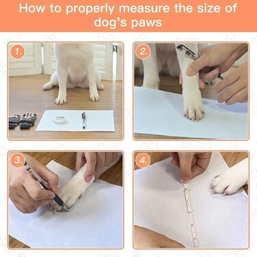 Шкарпетки для собак EXPAWLORER проти слизькості, захист лап, для гарячих доріг, для цуценят, маленьких, середніх, великих собак, 6 шт. (X-small, Коричневий)