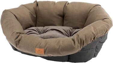 Крісло-лежанка для собак та котів Ferplast SOFA 'CUSHION', 85 x 62 x 28,5 см, коричневе