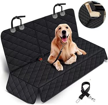 Захист для заднього сидіння автомобіля для собак Volkswagen Tiguan (2016+), вологостійкий, антиковзний, захист від подряпин