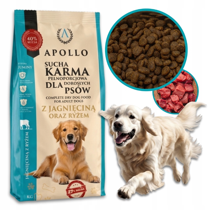 Сухий корм Apollo Karma з ягнятиною, 10 кг