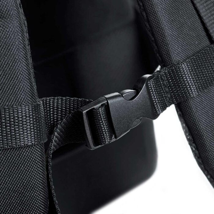 Чорна сумка-рюкзак HUNTER Miles, 45 x 22 x 45 см