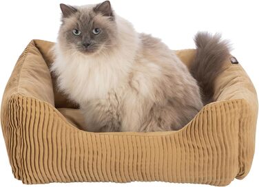 Крісло-лежанка для собак TRIXIE Marley, 60 x 50 см, охайний дизайн, бавовна, зручне та миється