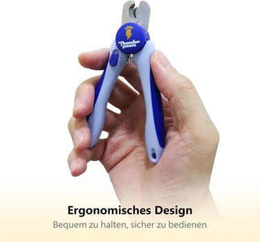 Професійна кусачка для догляду за кігтями собак Thunderpaws з захистом, блокуванням та пилочкою (Середній-Великий, Зелений). Також доступна для собак малих та середніх розмірів (Блакитна)