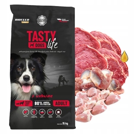 Сухий корм для собак BIOFEED Tasty Dogs Life Karma з яловичиною, 12 кг
