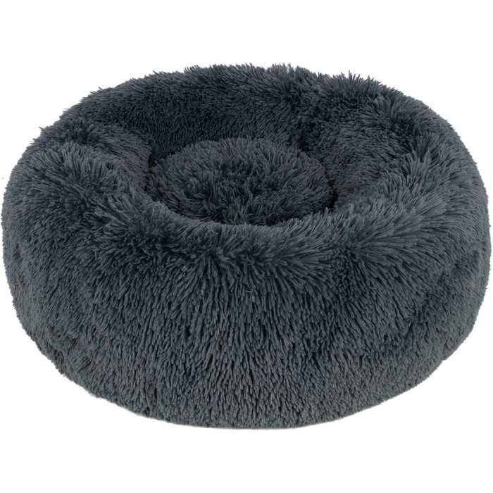 Підстилка для собак Best Pet Supplies: м'яка, ортопедична, з водонепроникним покриттям, Sherpa Fleece, для маленьких, середніх та великих собак (76x76x20 см), сірого кольору