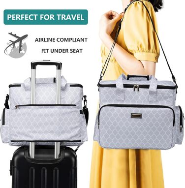 Сумка для подорожей з тваринами Baglher: набір для перевезення домашніх тварин з двома контейнерами для корму та складеними мисками