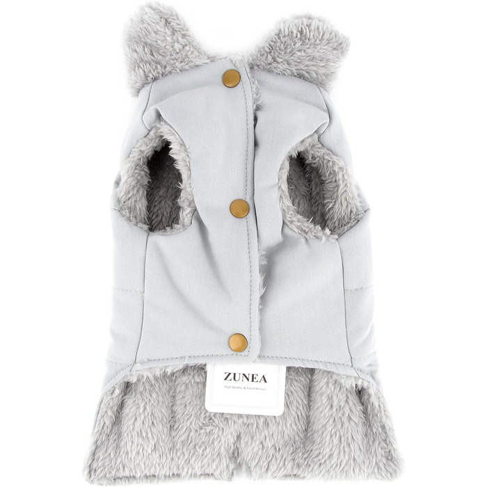 Зуена Тепла куртка для собак маленьких порід, флісова підкладка, для цуценят, зимовий одяг з кільцем для повідка, захист від холоду, жилетка, куртка, антель, Чихуахуа, іграшки для собак, Пудель, Зелений, розмір XL