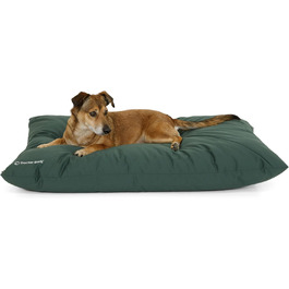 М'яке ліжко для собак великих порід Doctor Bark GreenLabel - XL, зелене, легко миється