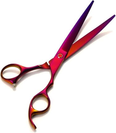 Професійна ножиця для собак, вигнута ножиця для шерсті, ножиці для грумінгу домашніх тварин, гребінець, ножиці для тварин, професійні ножиці для грумінгу