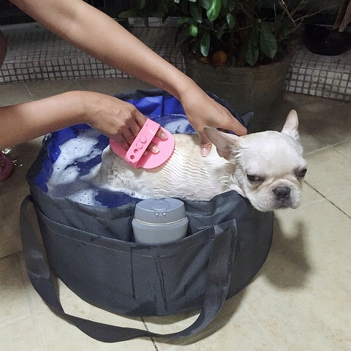 Складальний портативний басейн для собак та котів DOGLEMI