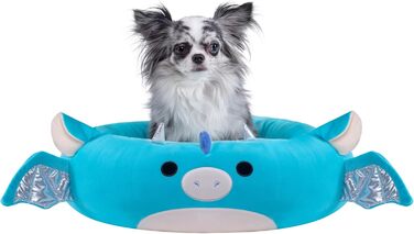 Оригінальне ультрам'яке ліжко для домашніх тварин Squishmallows Tatiana Дракон, 50,8 см, плюшеве, офіційне, для собак і котів