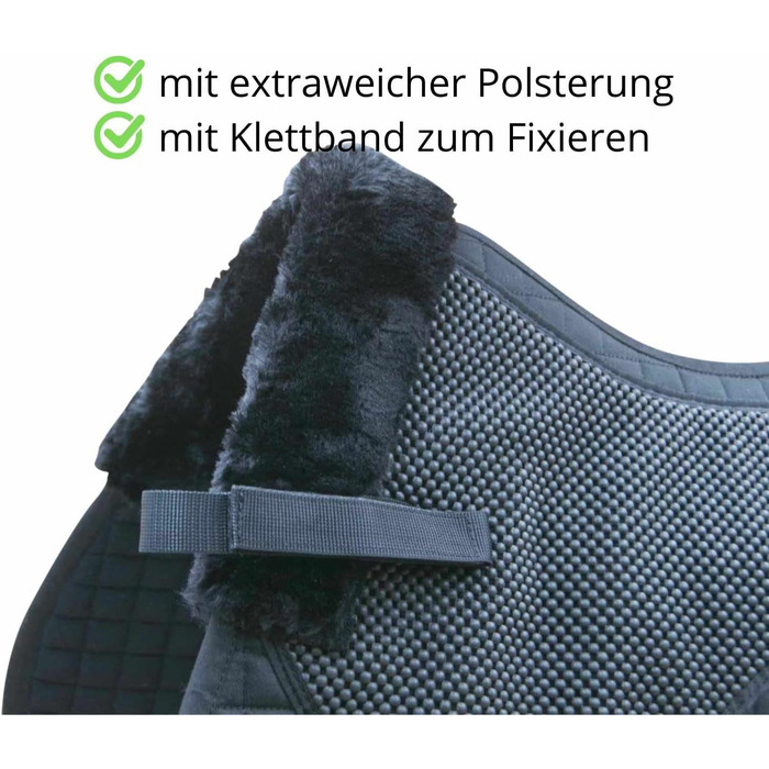 Шолом Amka Anti-Rutsch для їзди верхи: підкова Dressur з антиковзким покриттям