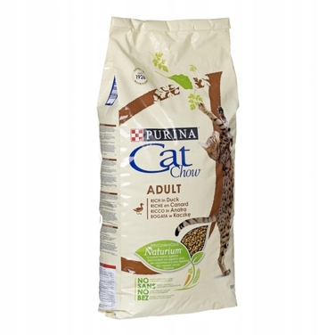 Корм для дорослих котів Purina Cat Chow з качкою, 15 кг