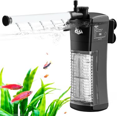 Фільтр для акваріума AQQA, внутрішній, 8.5W, 300л/год, для акваріумів до 120л