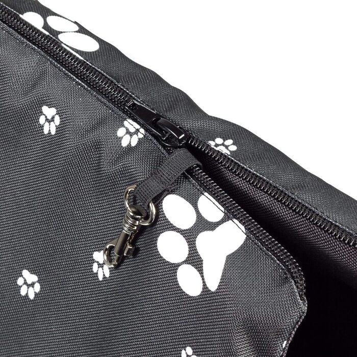 Транспортна сумка для собак та котів Boutique Zoo, чорна, S (до 5 кг)