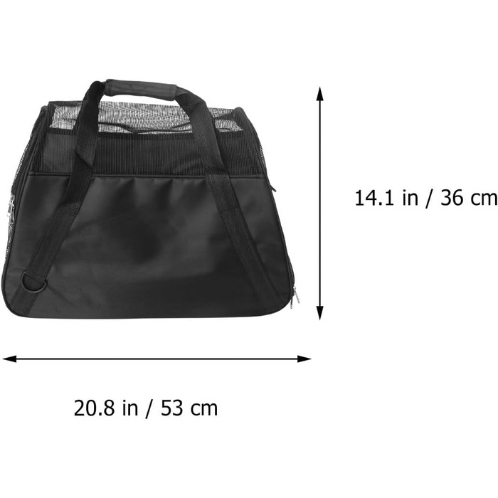 Транспортна сумка для собак та котів Kisangel Mesh L - дихаюча переноска для подорожей та активного відпочинку